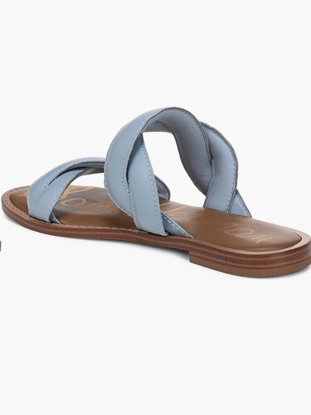 Sam Edelman Blue Hellen Slide Sandal NWT - Picture 2 of 9